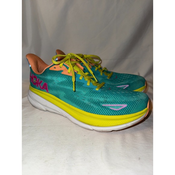 Hoka One One Clifton 9 1127895-CEPR Men's Sneakers 11.5 D Ceramic Running Shoes